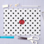 Ladybugs und Polka-Punkte Seidenpapier (Handwerk)