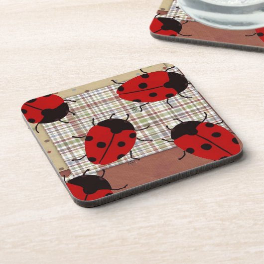 LADYBUGS UNTERSETZER (Linke Seite)