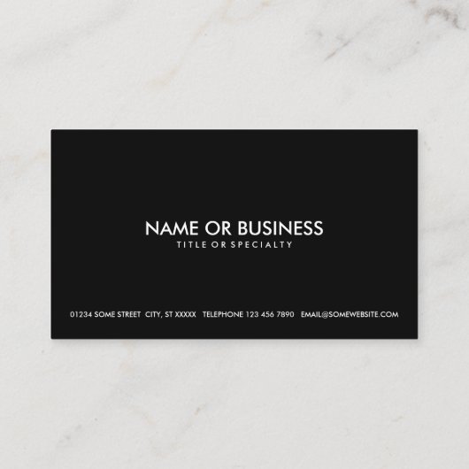 Ladybugs Visitenkarte (Rückseite)