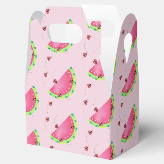 Ladybugs Wassermelonenkiste Geschenkschachtel (Geöffnet)