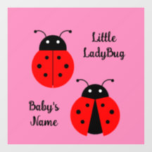 Ladybugs Window Cloning