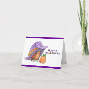 LadyBug's Witchy Hat: Notecard Karte