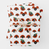 Ladybugs Wrapping Paper Sheets Geschenkpapier Set (Beispiel)
