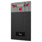 Ladybugs Zurück zu Schulklappen Klemmbrett (Links)