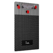 Ladybugs Zurück zu Schulklappen Klemmbrett (Rechts)