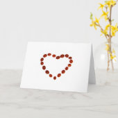 ladybugsheart karte (Gelbe Blume)