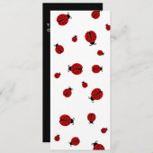 Ladybugz. Einladung (Vorne/Hinten)