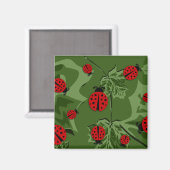 Ladybugz. Magnet (Vorderseite/Rückseite)