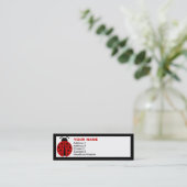 ladybugz. mini visitenkarte (Stehend Vorderseite)