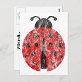 Ladybugz. Postkarte (Vorne/Hinten)