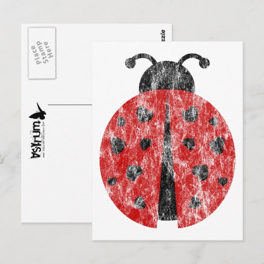 Ladybugz. Postkarte (Vorne/Hinten)