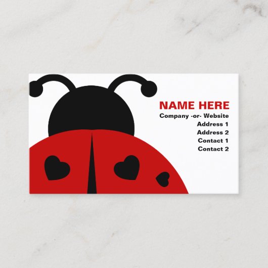 ladybugz. visitenkarte (Vorderseite)