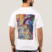 Ladyface Art T-Shirt (Rückseite)