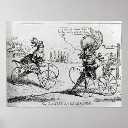 Ladys Accelerator, 1819 Poster (Vorne)