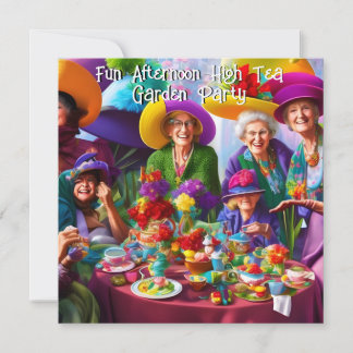 Ladys Afternoon Tea Party Einladung