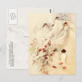 Ladys Ansammlung Gossamer Postkarte (Vorne/Hinten)