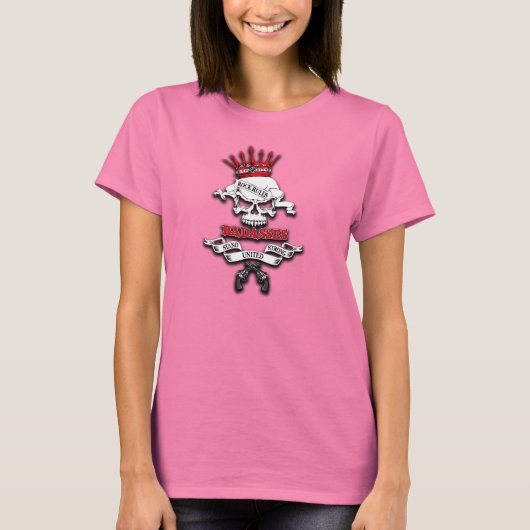 Ladys Badasses Tee Shirt (Vorderseite)