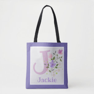 Ladys Bag hat den Namen Jackie mit Blume Tasche