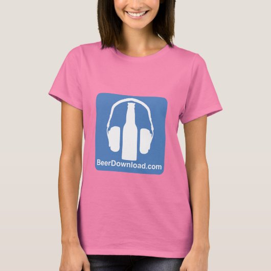 Ladys Basic BeerDownload T - Shirt (Vorderseite)