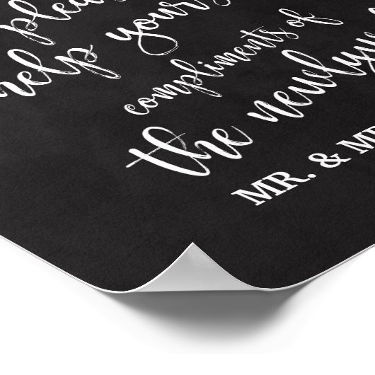 Ladys Bathroom Basket 8x10 Chalkcoard-Zeichen Poster (Ecke)