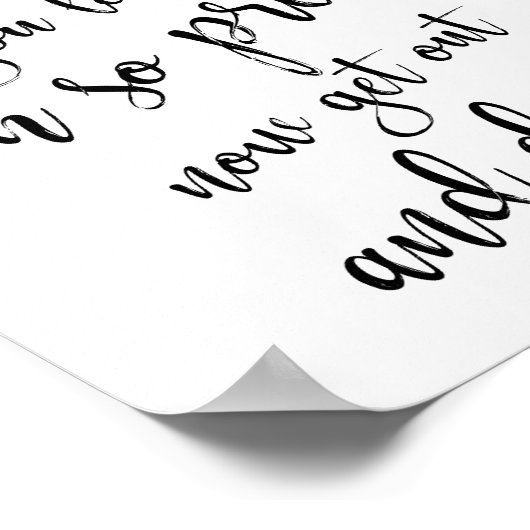 Ladys Bathroom Gold Glitzer 8x10 Hochzeitszeichen Poster (Ecke)