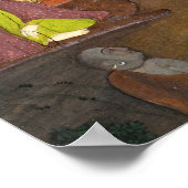 Ladys besucht Yogini, Schule von Faqurullah Kha Poster (Ecke)