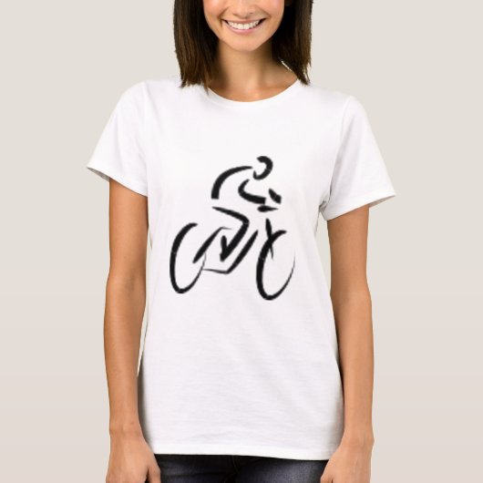 Ladys Bicycling T - Shirt (Vorderseite)