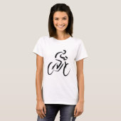 Ladys Bicycling T - Shirt (Vorne ganz)