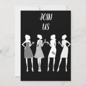 **LADY'S BIRDERTAGE PARTY** PARTY EINLADUNG (Vorderseite)