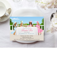 Ladys Bridal Tea Party Einladung