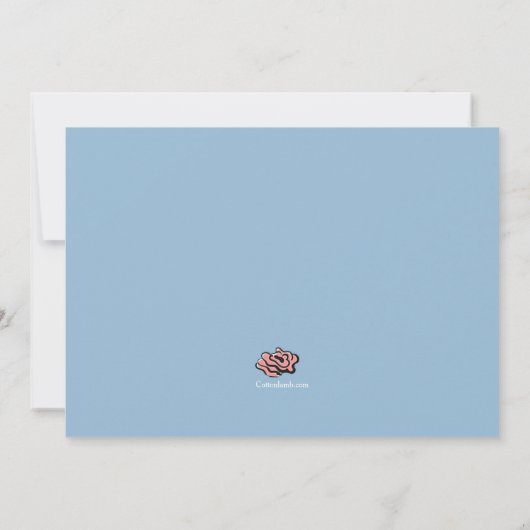 Ladys Brunch Einladung (Rückseite)