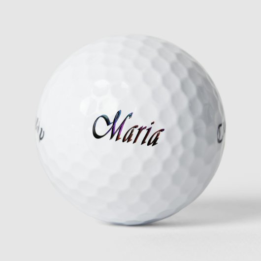Ladys Called Maria Golfball (Vorderseite)