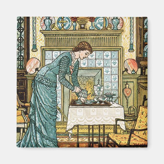 Lady's Chamber, frontispiece to 'The House Beau Magnet (Vorne)