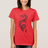 Ladys Chinese Dragon T - Shirt (Vorderseite)