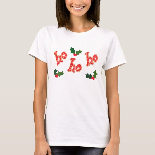 Ladys Christmas Spaghetti Top (Vorderseite)
