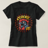 Lady's Cluck it T-Shirt (Design vorne)