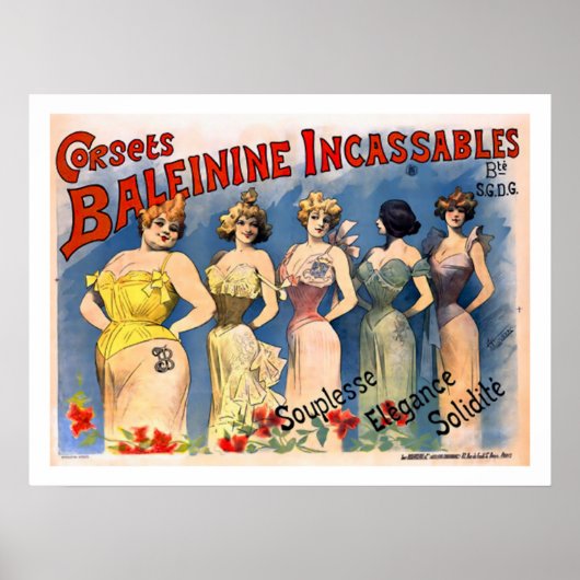 Ladys Corsets Poster (Vorne)