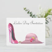 Ladys Day Einladung (Stehend Vorderseite)