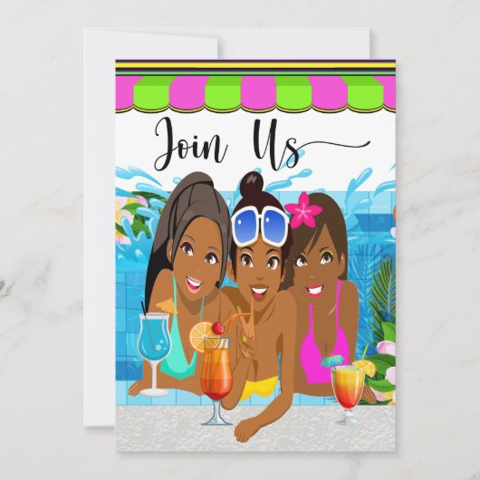 Ladys Day Out Party Einladung (Vorderseite)