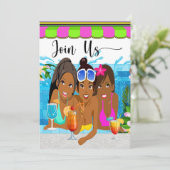 Ladys Day Out Party Einladung (Stehend Vorderseite)