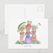 Ladys Day Postkarte (Vorne/Hinten)