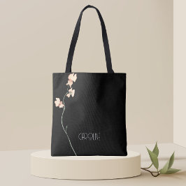 Ladys Elegant Black Floral Boho Niedlich Tasche