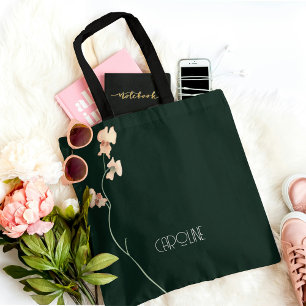 Ladys Elegant Black Floral Boho Niedlich Tasche