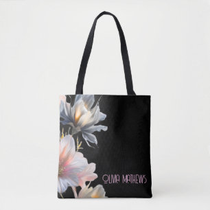 Ladys Elegant Pink Floral und stilvoll Niedlich Tasche