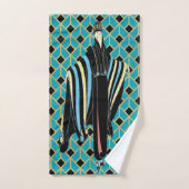 Ladys ERTE Badetuch Set (Handtuch)