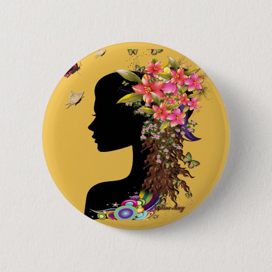 Ladys Fantasy Fashion Button (Vorderseite)