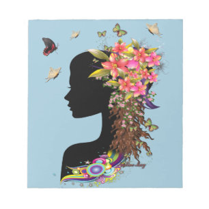 Ladys Fantasy Fashion Notizblock