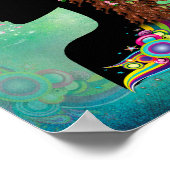 Ladys Fantasy Fashion Poster (Ecke)