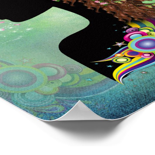 Ladys Fantasy Fashion Poster (Ecke)