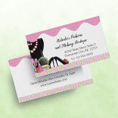 Ladys Fashion Boutique Business Card Visitenkarte